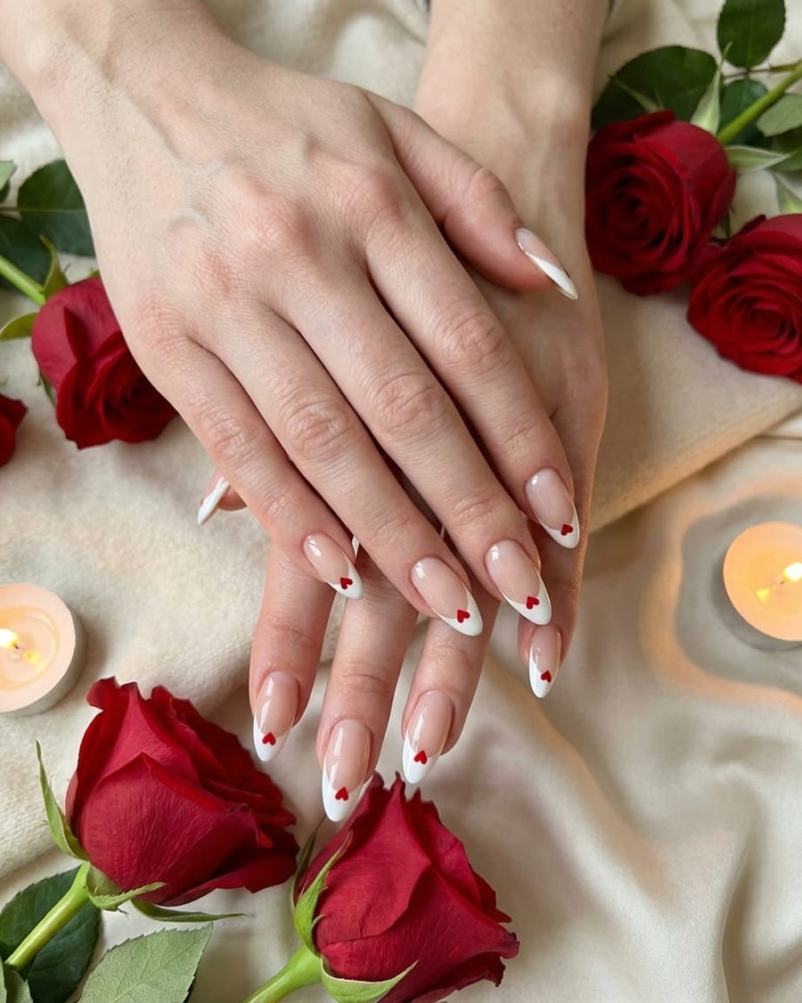 White Love nail polish - bottle product photo