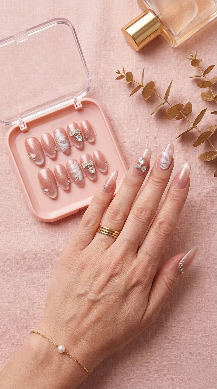 How to Apply Press-On Nails So They Last 2+ Weeks