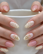 Ivory Tulip Gold worn