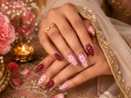Parisian Polka press-on nails 2