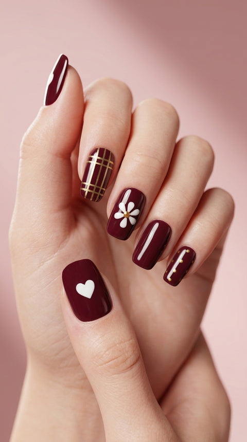 Check Mate Press-On Nails