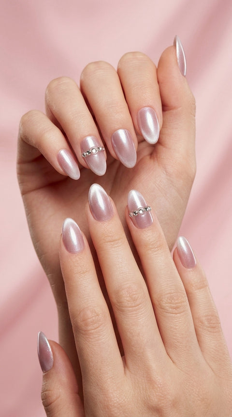 Moonlight Gloss Press-On Nails