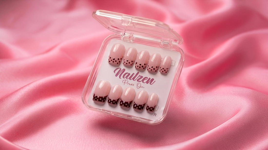 Polka Kiss Nails