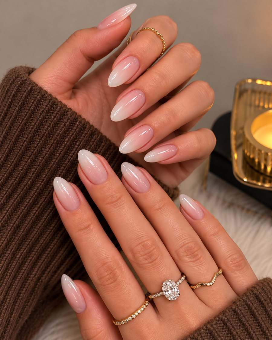 Milky Ombré Hand & Foot Combo