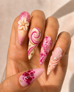 Candy Couture on hand, angle three