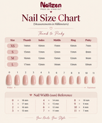 Nail Size Chart - NailZen sizing guide
