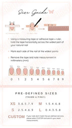How to use a coin to size your nail beds - NailZen sizing guide
