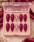 Starberry berry floral press-on nails box